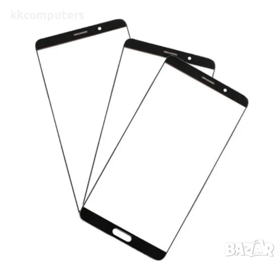Стъкло за Huawei Mate 10 / Черно / Баркод : 563019, снимка 1