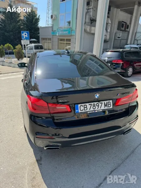 Оригинален заден дифузьор за bmw g30 с накрайниците / БМВ г30 г31 G31, снимка 1