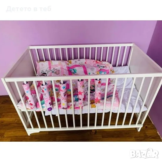 Меки обиколници с велкро закопчаване за кошара с решетка, снимка 1