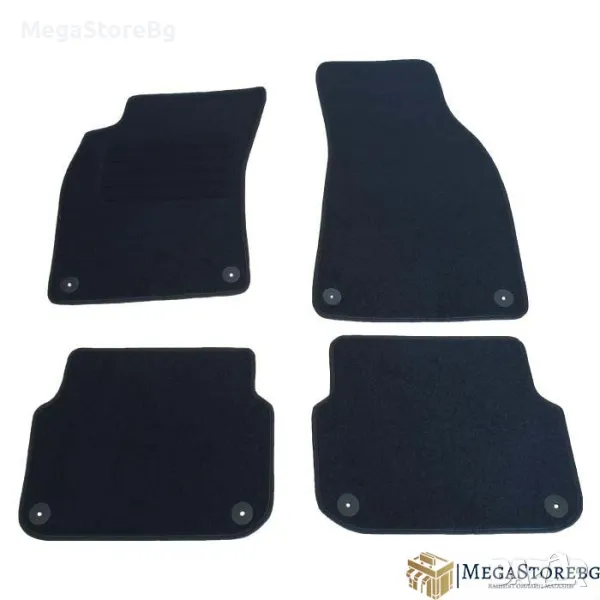 Мокетни стелки за Audi A6 04-11 4 части, снимка 1