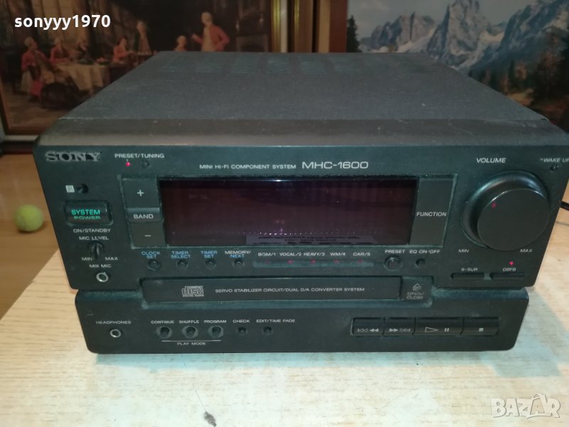 SONY HCD-H1600 JAPAN CD RECEIVER ВНОС GERMANY 0203221221, снимка 1