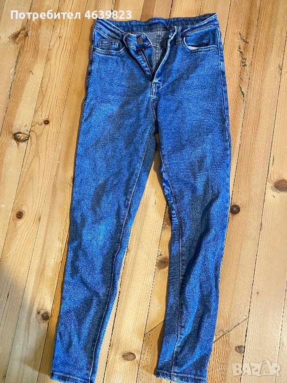 Дамски сини дънки , снимка 1