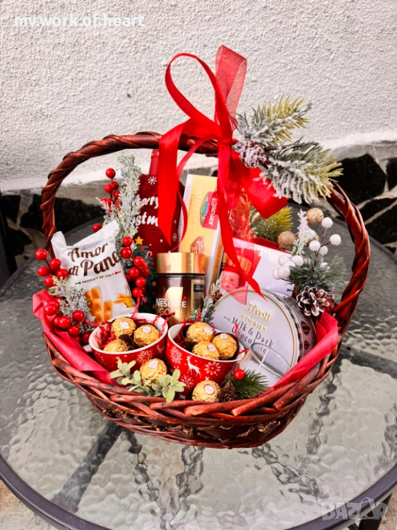 Празнична коледна кошница , снимка 1