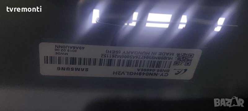 LED подсветка за дисплей CY-NN049HGLV2H за телевизор SAMSUNG модел UE49NU7172U​, снимка 1