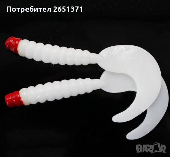 Силиконова примамка – 2,2 гр./7 см. - 0.60 лв., снимка 1