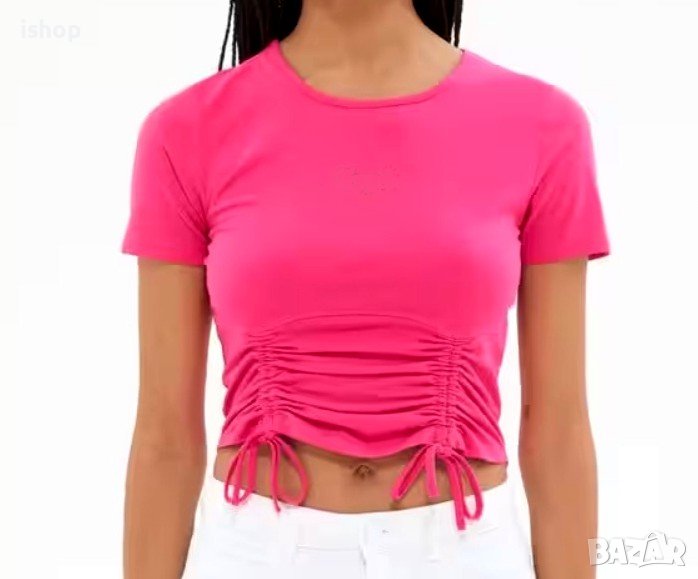 Цикламен Топ С Връзки, снимка 1