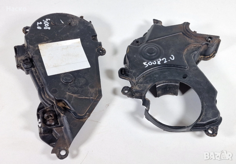Капак Капаци Ангренаж Пежо 5008 Peugeot Citroen 2.0 BlueHDI 2009-2016г 9802982180 9802982680, снимка 1