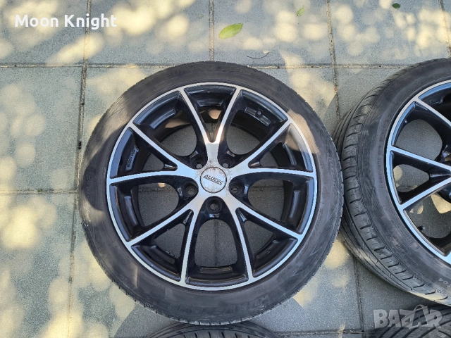 17 Джанти с гуми 5x112 ET35 7.5j, снимка 2 - Гуми и джанти - 51464189