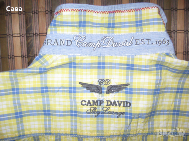 Риза и блуза CAMP DAVID  мъжки,ХЛ, снимка 5 - Ризи - 44622986