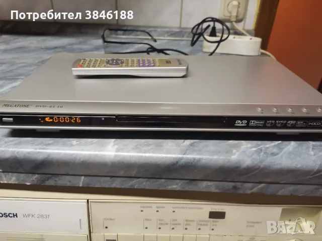 DVD-Player Megatone DVD 2110  slim, снимка 1