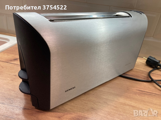 Тостер SIEMENS PORSCHE DESIGN, снимка 4 - Тостери - 44701054