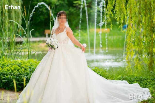 Булченска рокля, снимка 3 - Сватбени рокли - 41163131