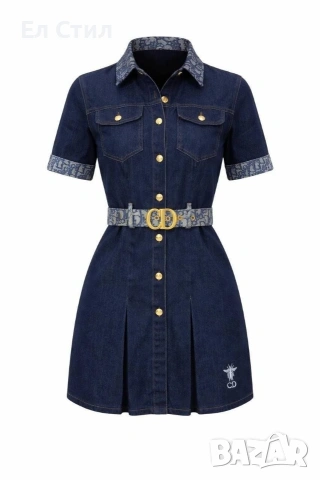 ✨🔥🔥🔥 👍 ✨𝗣𝗿𝗶𝗰e :35€ НА ЕДРО ✨𝗦ı𝘇𝗲: S M M L XL 📌5 бр, снимка 6 - Рокли - 53758135