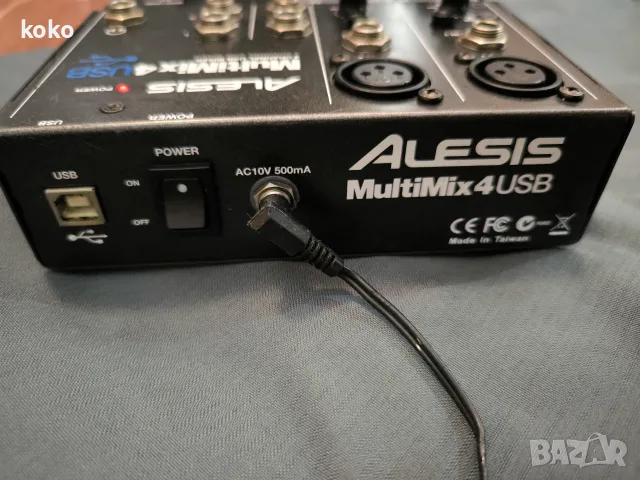 Alesis пулт смесител миксер , снимка 6 - Ресийвъри, усилватели, смесителни пултове - 55972713