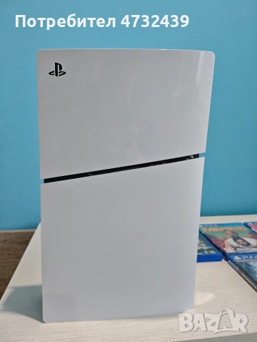 playstation 5 slim (диск) + 9 топ игри + гаранция , снимка 4 - PlayStation конзоли - 53407175