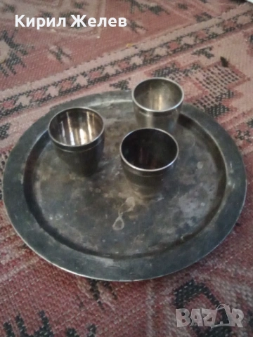 Посребрени чаши комплект 53657