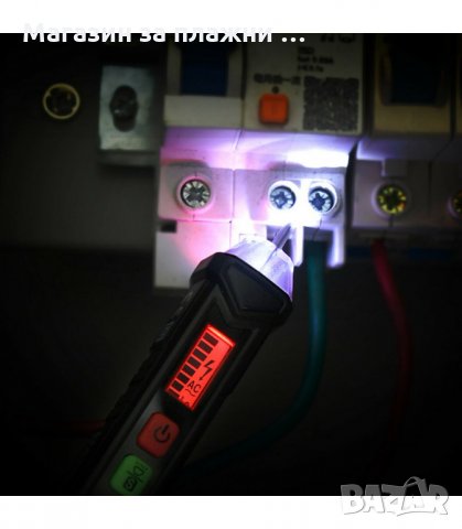 БЕЗКОНТАКТЕН ДЕТЕКТОР-ФАЗОМЕР HABOTEST HT100 - код HT100E, снимка 11 - Друга електроника - 33895819