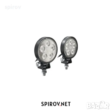 Комплект LED светлини OSRAM LEDriving ROUND VX70-SP 12/24V 550lm 6000K, снимка 4 - Части - 55701869