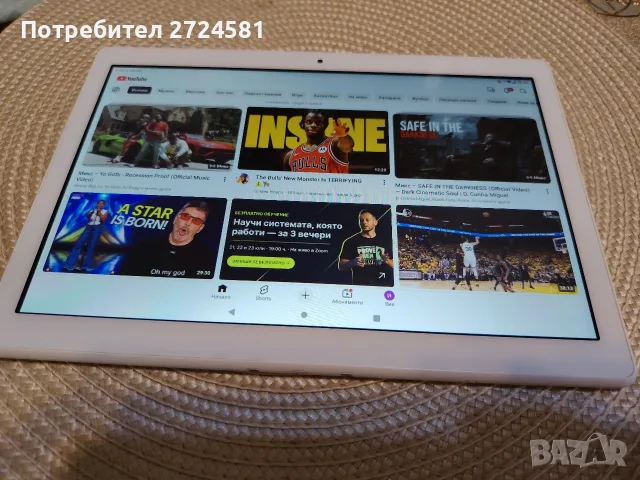 Бартер / Продажба ! Таблет Lenovo 10 инча + зарядно за 220v + зарядно за 12v, снимка 3 - Таблети - 55694272