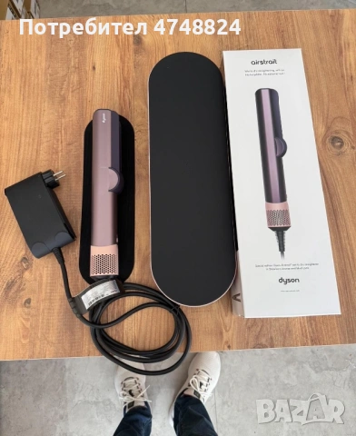 ❗️Dyson Airstrait❗️Чисто нови с луксозна кутия❗️ТОП ЦЕНА 250€❗️, снимка 4 - Преси за коса - 53625323