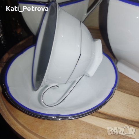 троен сет за чай, снимка 10 - Сервизи - 44461994