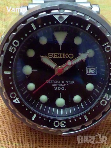 Seiko Grandfather Tuna Diver (Deep Sea Hunter)MOD automatic, снимка 2 - Мъжки - 34224249