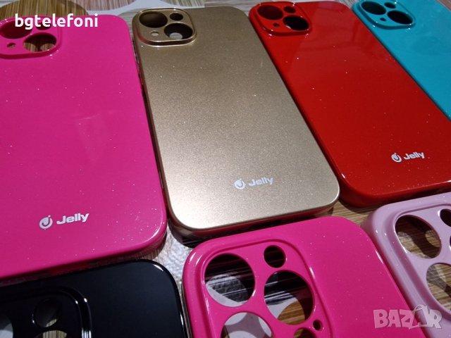 IPhone 14,Iphone 14+,Iphone 14 Pro,Iphone 14 Pro Max  jelly case  силиконови гръбчета, снимка 4 - Калъфи, кейсове - 39404504
