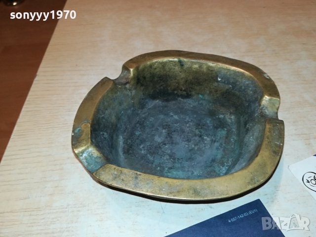 РЪЧНО ИЗРАБОТЕН ПЕПЕЛНИК ОТ ГЕРМАНИЯ 2806231915, снимка 5 - Антикварни и старинни предмети - 41386481