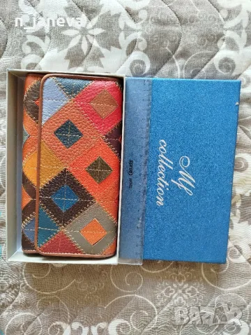 нов портфейл от естествена кожа, снимка 2 - Портфейли, портмонета - 48529597