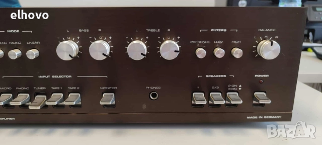 Стерео усилвател DUAL CV 1400, снимка 5 - Ресийвъри, усилватели, смесителни пултове - 51687614