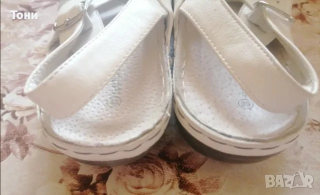 Дамски Сандали Изцяло от Естествена Кожа 39, снимка 7 - Сандали - 50914999