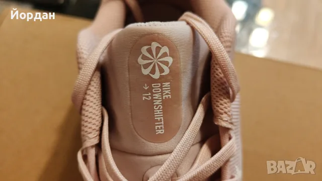 W NIKE DOWNSHIFTER 12 бледо розови Номер 41 Дамски летни маратонки /сникърси, снимка 10 - Маратонки - 55771691