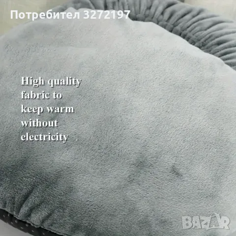 USB Нагреваема Подложка за Крака, Бърза Топлина,дистанц.управление на кабела, снимка 6 - Други - 48260440