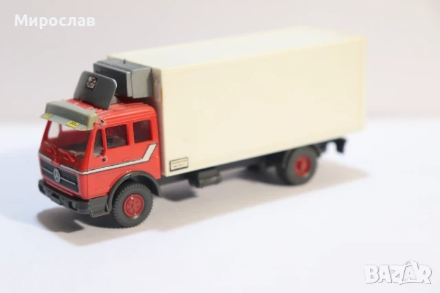 WIKING H0 1/87 MERCEDES МОДЕЛ ИГРАЧКА КАМИОН КОЛИЧКА, снимка 6 - Колекции - 50837971