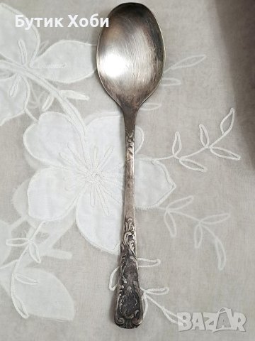 Комплект мелхиорови лъжици, СССР, снимка 5 - Антикварни и старинни предмети - 40792860