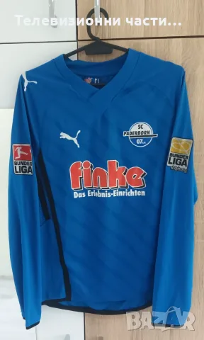 Оригинална тениска на SC Paderborn 07 - Daniel Brückner #21, домакински екип 2009/2010 Puma,размер M