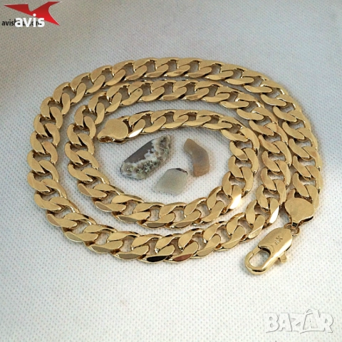 Синджир с 14К златно покритие 254565
