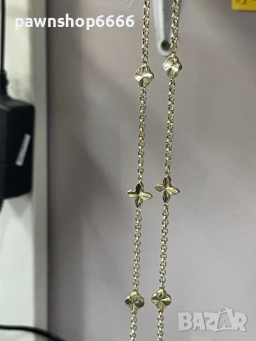 Златно колие 14 карата, снимка 4 - Колиета, медальони, синджири - 53161996