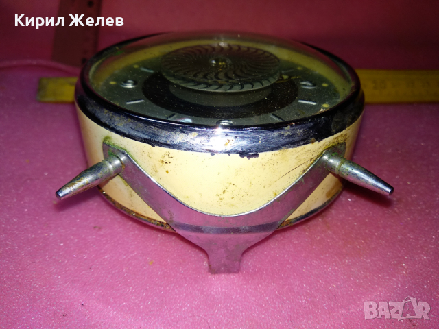 Стар РЯДЪК РЕТРО КОЛЕКЦИОНЕРСКИ МЕХАНИЧЕН БУДИЛНИК КИТАЙ РАНЕН СОЦ ФУНКЦИОНИРАЩ 40770, снимка 17 - Антикварни и старинни предмети - 44549203