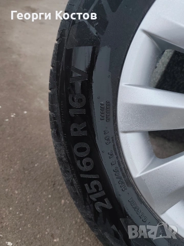 Джанти с гуми 16-ки, снимка 5 - Гуми и джанти - 53486376