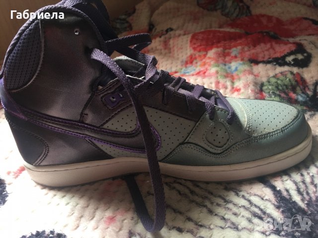 Лилави оригинални кецове Найк/Nike, снимка 2 - Кецове - 40139614