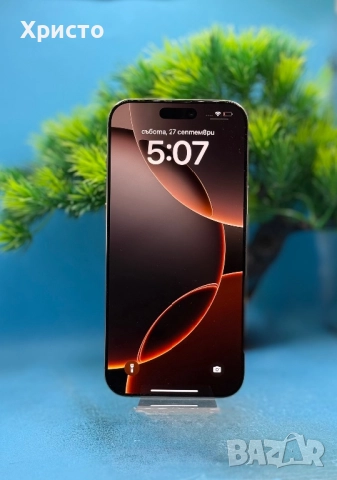 ГАРАНЦИОНЕН!!! Apple iPhone 16 Pro Max, 256GB, 5G, Desert Titanium 