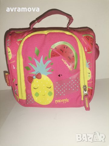 Ученическа чанта, раница Goomby с 4 отделения Pineapple, снимка 12 - Раници - 33933094