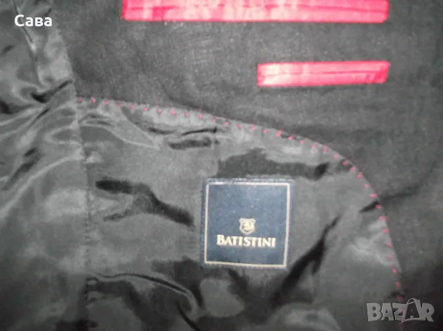 Ленено сако BATISTINI  мъжко,ХЛ, снимка 2 - Сака - 55879028