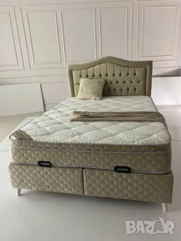 Налични на склад боксспринг легла с матрак-от 1350лв, снимка 11 - Спални и легла - 41704233