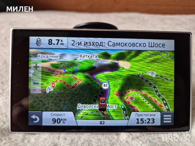 Навигация Гармин, GARMIN nuvi 3597 LMТ, + карта OFRM Geotrade 2025Q3, снимка 8 - Garmin - 53476133