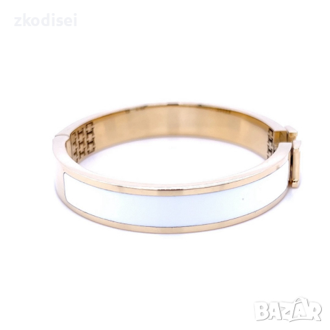 Златна дамска гривна Hermes 19,90гр. 14кр. проба:585 модел:22471-5, снимка 6 - Гривни - 44511812