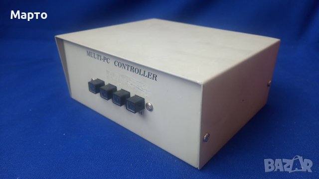 Сплитър суич за едновременно ползване до 4 компютъра – MULTI-PC CONTROLLER, снимка 1 - Суичове - 41778209