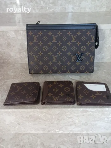 Нов Кожен Клъч Различни Цветове и Марки Louis Vuitton Gucci , снимка 16 - Чанти - 55786396