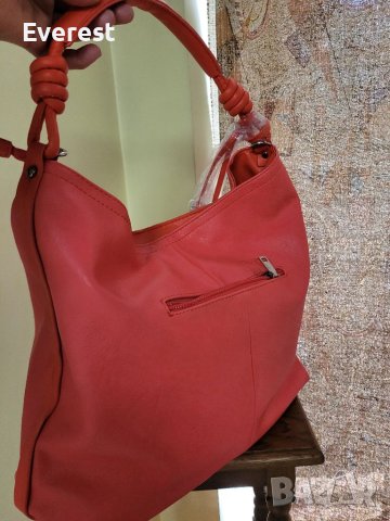 Голяма чанта,цвят ФУКСИЯ,тип торба, снимка 7 - Чанти - 40519288